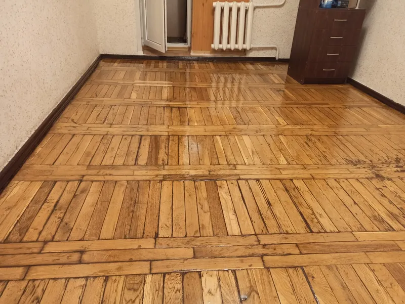 паркет после лака